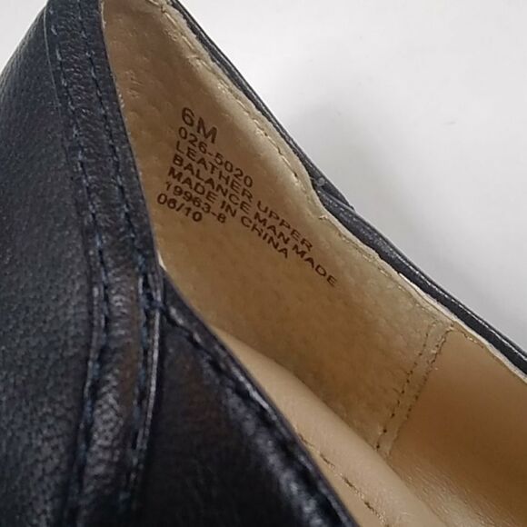 Strictly comfort black new women shoes size 6 - Picture 5 of 8